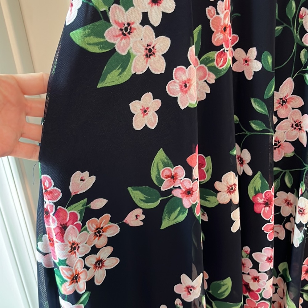 NWT 10P Jessica Howard pretty dress with flutter sleeves and pockets! - Picture 6 of 6